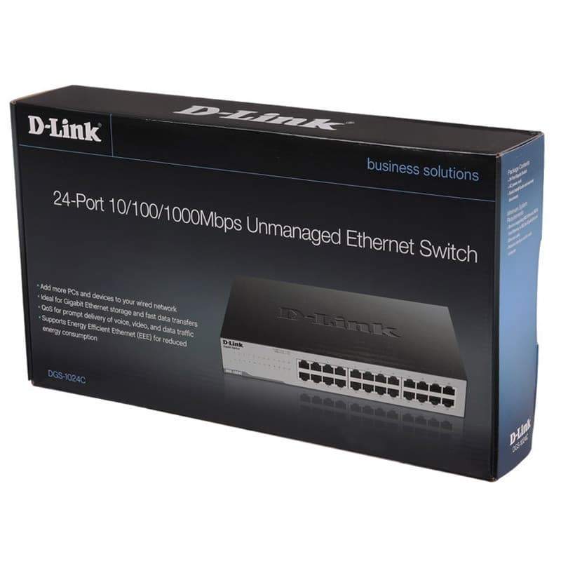 سوییچ 24 پورت دی-لینک مدل DGS-1024C — تصویر ۴