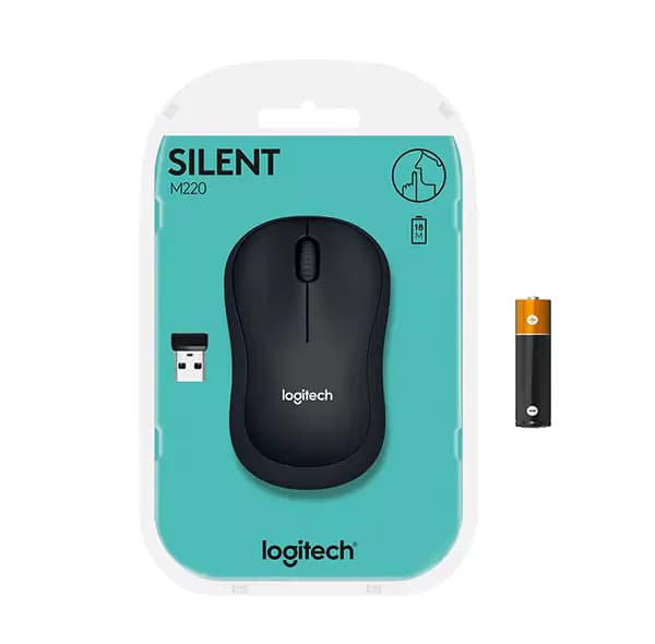 Mouse LOGITECH M220 Silent Click Wireless — تصویر ۴