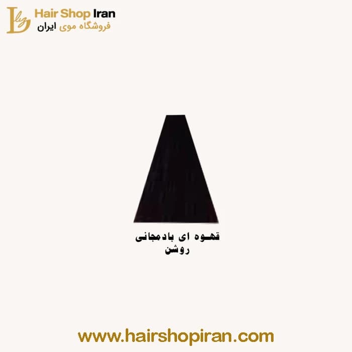 رنگ مو پروکسا کد رنگ (5/7) رنگ قهوه ای بادمجانی روشن — تصویر ۲
