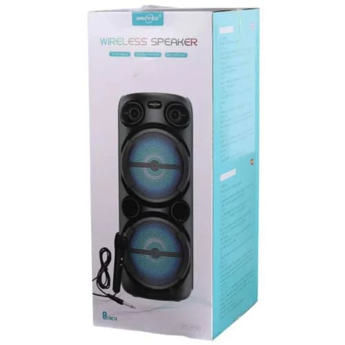 اسپیکر چمدانی بلوتوثی گریت نایس GTS-2059 + میکروفون — تصویر ۲