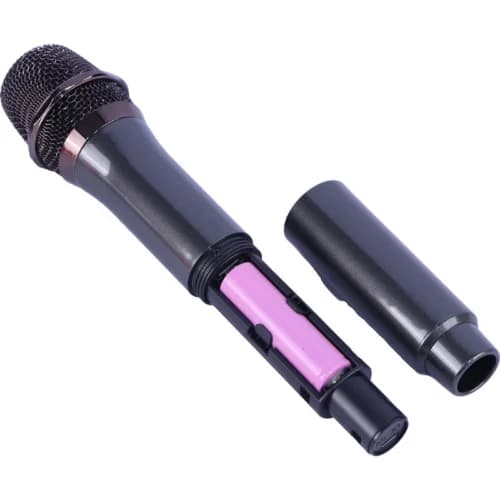اسپیکر چمدانی بلوتوثی برودو BTS-2291 + میکروفون و ریموت کنترل — تصویر ۵