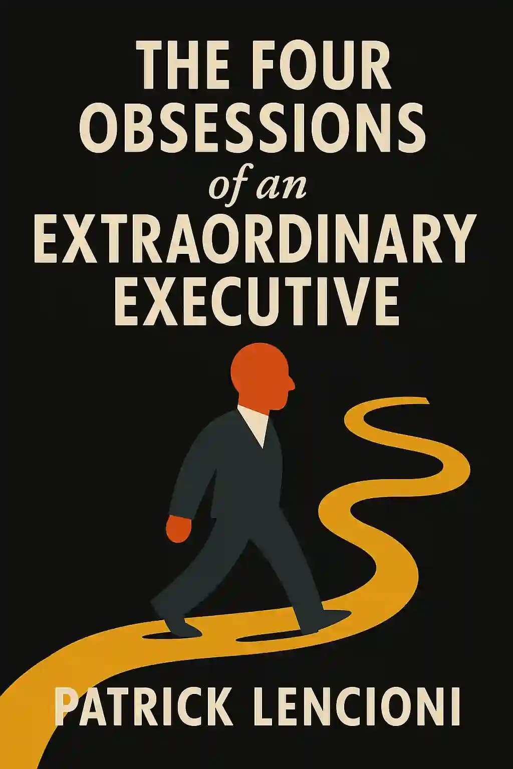 کتاب The Four Obsessions of an Extraordinary Executive (چهار دغدغه یک مدیر فوقالعاده) نسخه انگلیسی PDF | پاتریک لنچونی