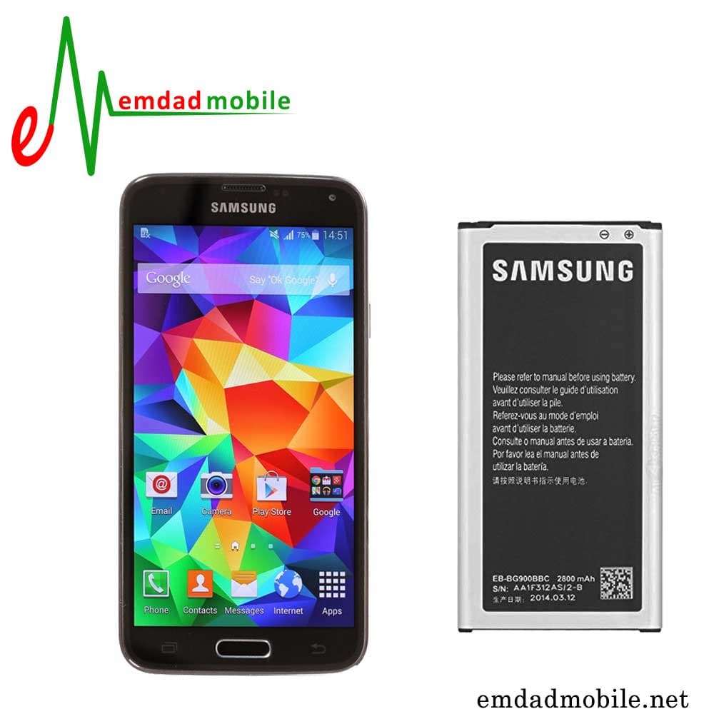 باتری اصلی گوشی سامسونگ Galaxy S5 Duos G900