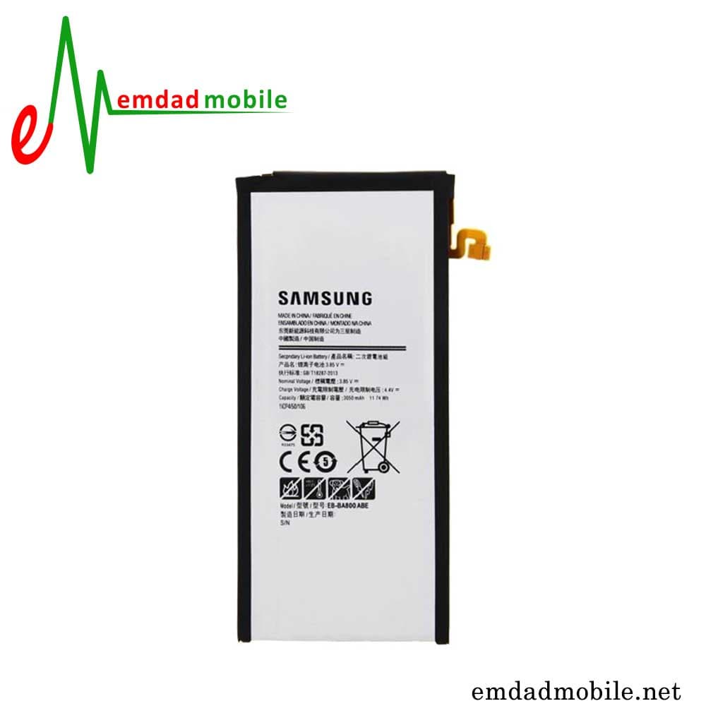 باتری اصلی سامسونگ Galaxy A8 Duos – A800 با آموزش تعویض — تصویر ۲