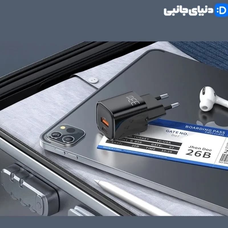 شارژر دیواری 33 وات مک دودو مدل CH-0151 کد TH1006 | دنیای جانبی — تصویر ۳