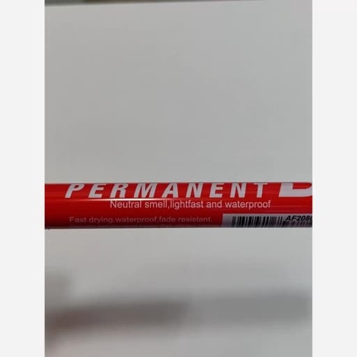 ماژیک قرمز تحریری School max دائمی — تصویر ۲