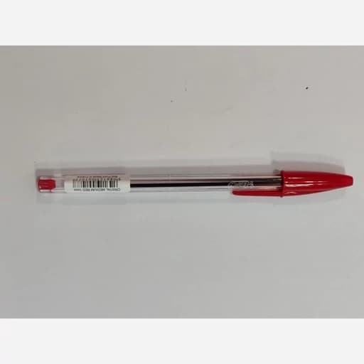 خودکار قرمز بیک BIC مدل کریستال نوک 1.0 میلی‌متر