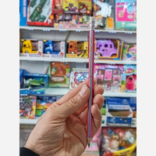 مداد مشکی Tip Top پاک کن دار HB2 — تصویر ۶