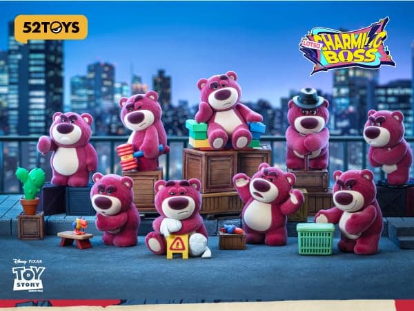 فیگور لاتسو Lotso خرس داستان اسباب‌بازی پک ۸ عددی