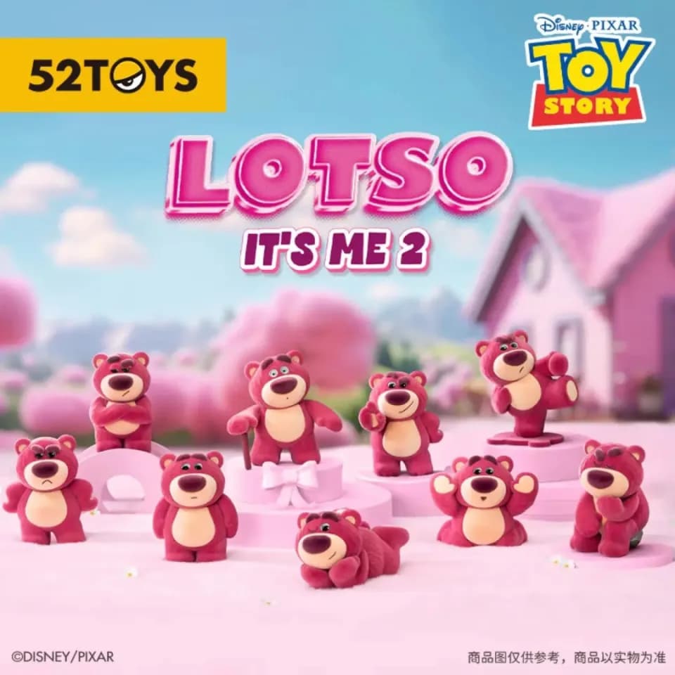 فیگور لاتسو Lotso خرس داستان اسباب‌بازی پک ۸ عددی — تصویر ۲