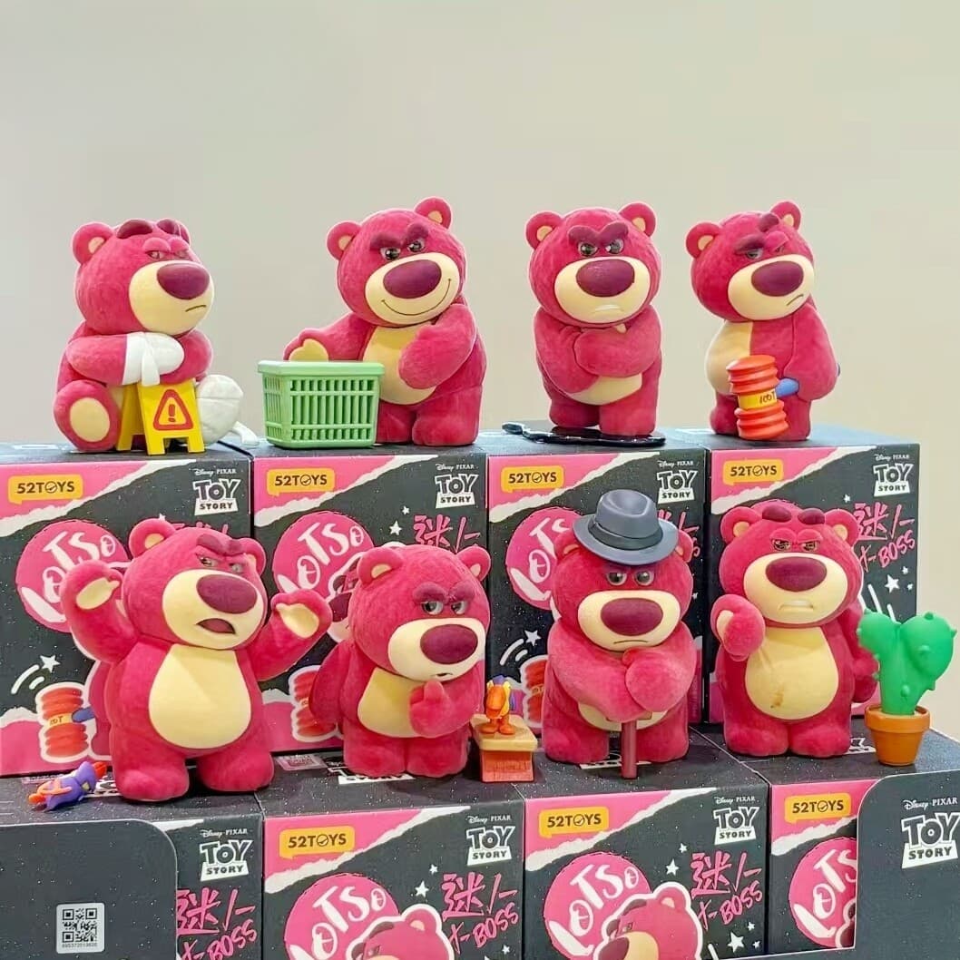 فیگور لاتسو Lotso خرس داستان اسباب‌بازی پک ۸ عددی — تصویر ۵