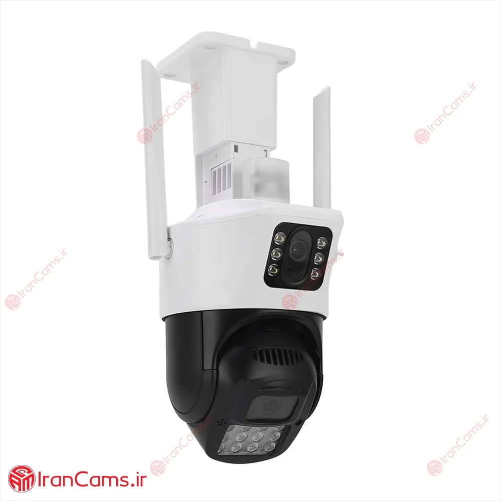 دوربین مینی اسپید دام بی سیم 2 لنز 4 مگاپیکسل V380 — تصویر ۳