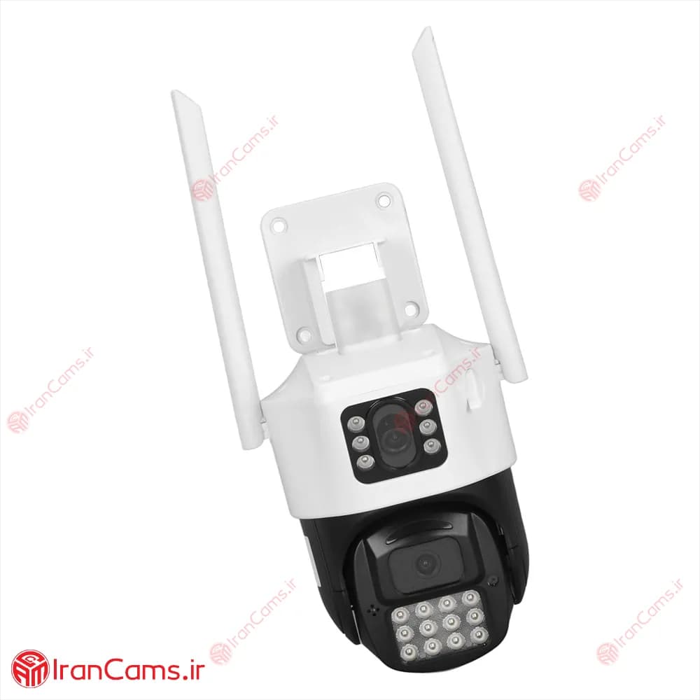دوربین مینی اسپید دام بی سیم 2 لنز 4 مگاپیکسل V380 — تصویر ۵