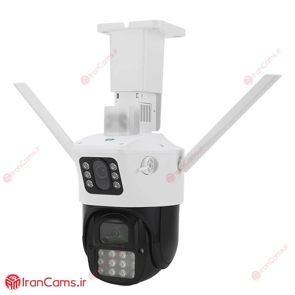 دوربین مینی اسپید دام بی سیم 2 لنز 4 مگاپیکسل V380 — تصویر ۲