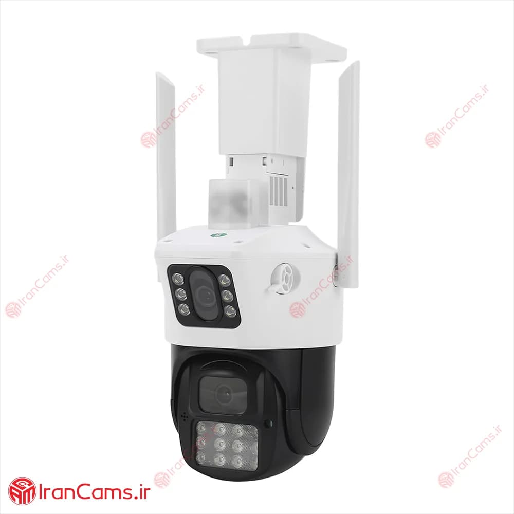 دوربین مینی اسپید دام بی سیم 2 لنز 4 مگاپیکسل V380
