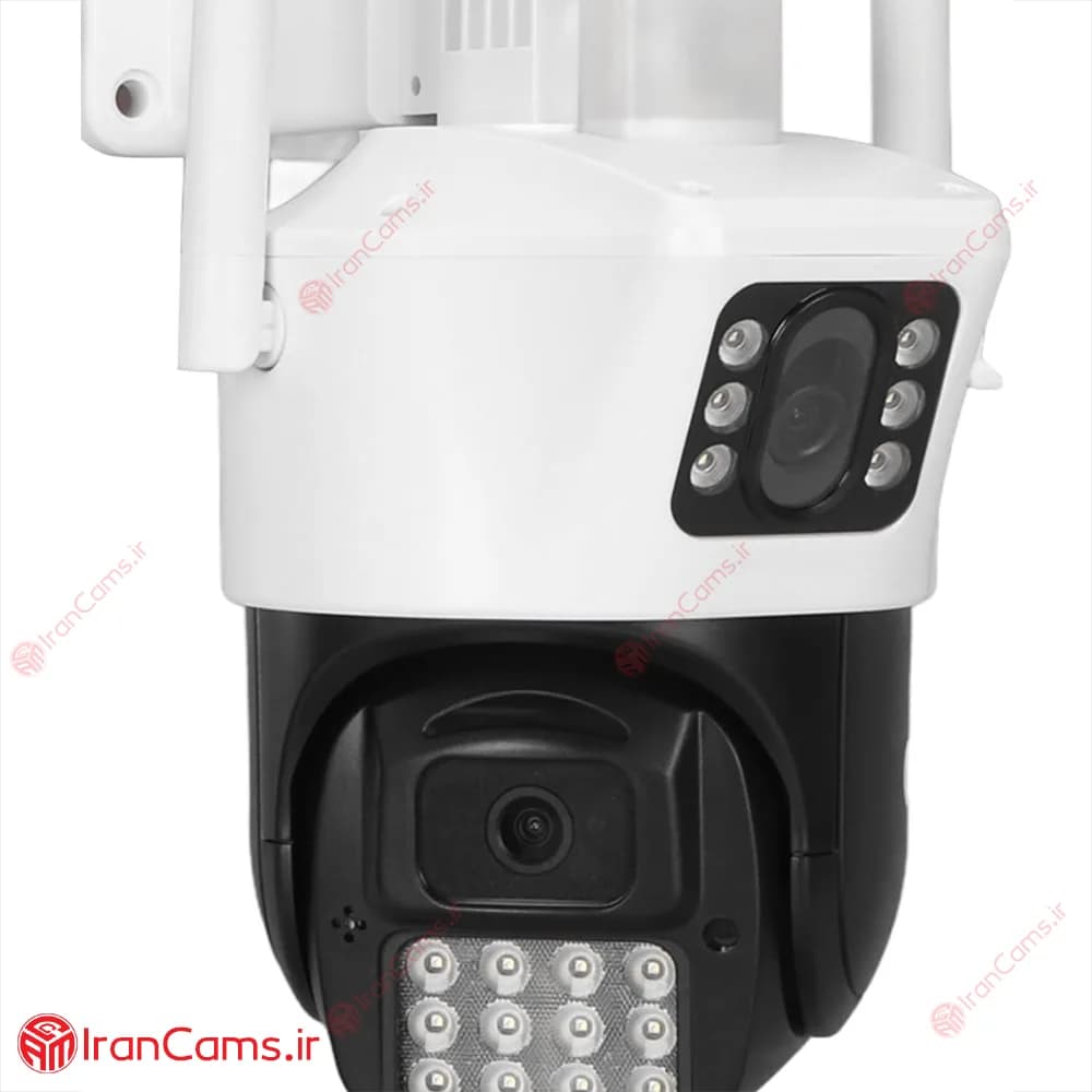 دوربین مینی اسپید دام بی سیم 2 لنز 4 مگاپیکسل V380 — تصویر ۶