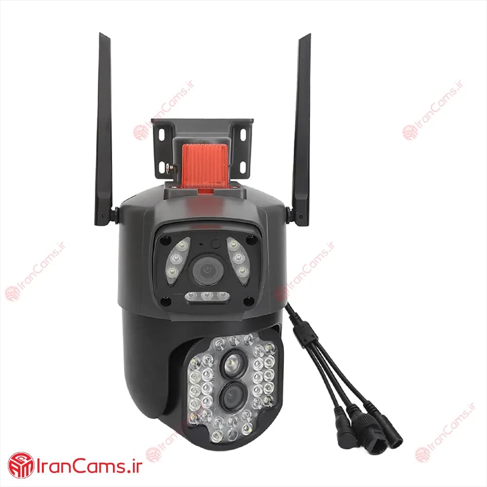 دوربین مینی اسپید دام بی سیم سیمکارتی 2 لنز 2 مگاپیکسل V380 — تصویر ۳