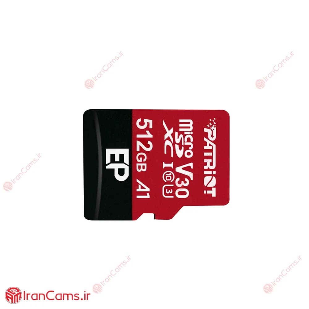کارت حافظه میکرو اس دی 512 گیگابایت پاتریوت PATRIOT EP