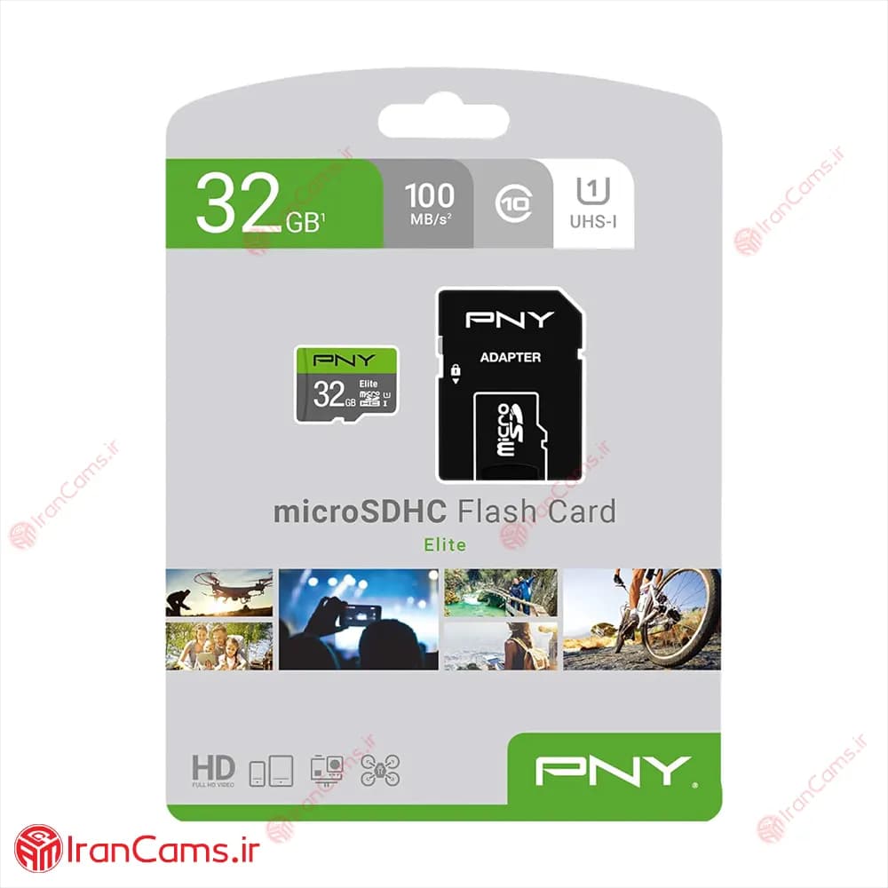 کارت حافظه میکرو اس دی 32 گیگابایت پی ان وای PNY Elite — تصویر ۲