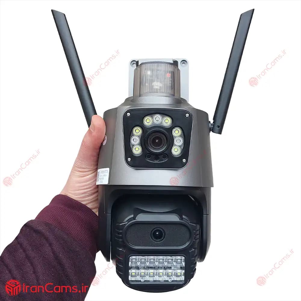 دوربین مینی اسپید دام چرخشی بی سیم مدل V21 تحت شبکه 8 مگاپیکسل V380 — تصویر ۷