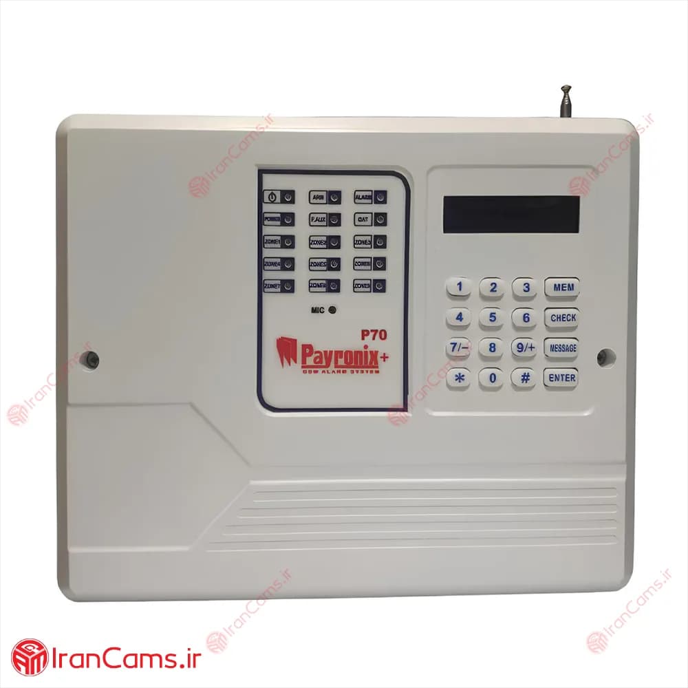 دزدگیر اماکن سیمکارتی پایرونیکس Payronix P70