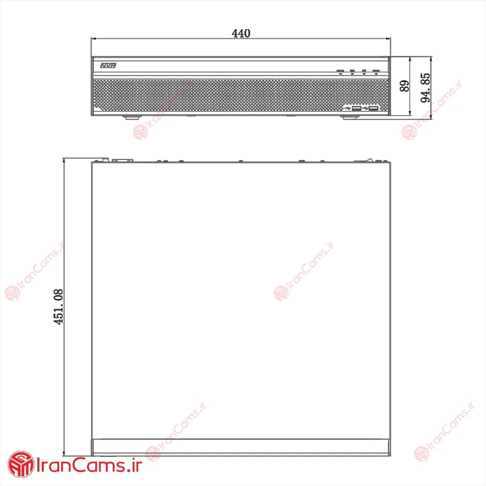 دستگاه ان وی آر تحت شبکه 32 کانال داهوا DHI-NVR608-32-4KS2/L — تصویر ۶