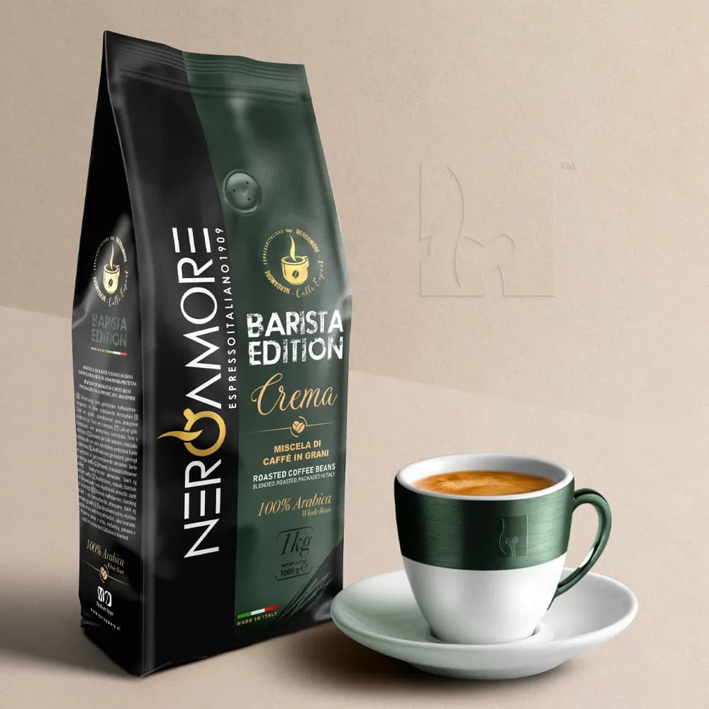 دان قهوه BARISTA EDITION نرو آمور 100% عربیکا — تصویر ۲