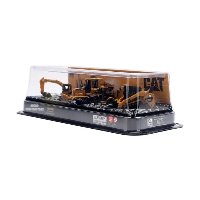 ماکت CAT Micro Constructors چهار عددی Diecast Masters — تصویر ۲
