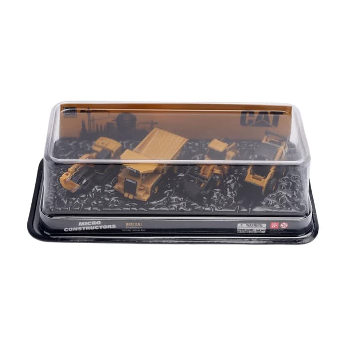 ماکت CAT Micro Constructors چهار عددی Diecast Masters 85990 — تصویر ۲