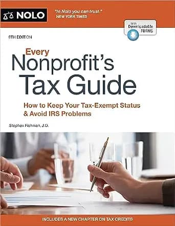 و دانلود نسخه کامل کتاب زبان اصلی Every Nonprofit’s Tax Guide: How to Keep Your Tax-Exempt Status & Avoid IRS Problems | دانلود کتاب خارجی