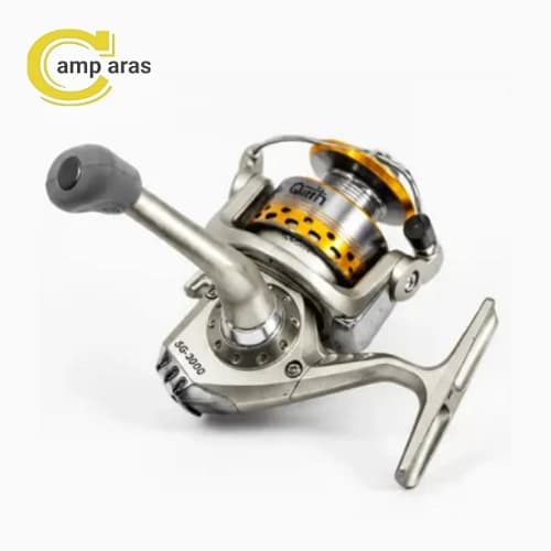چرخ ماهیگیری کان هی اسپول فلزی Qunhai SG-3000 — تصویر ۴
