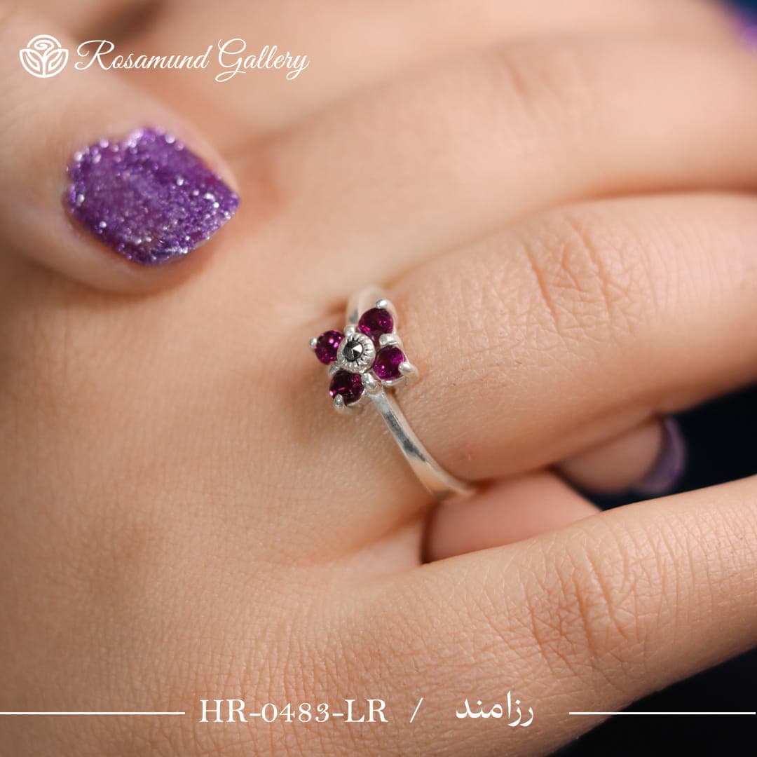 انگشتر رزاموند HR-0483-LR - گالری رزاموند — تصویر ۳