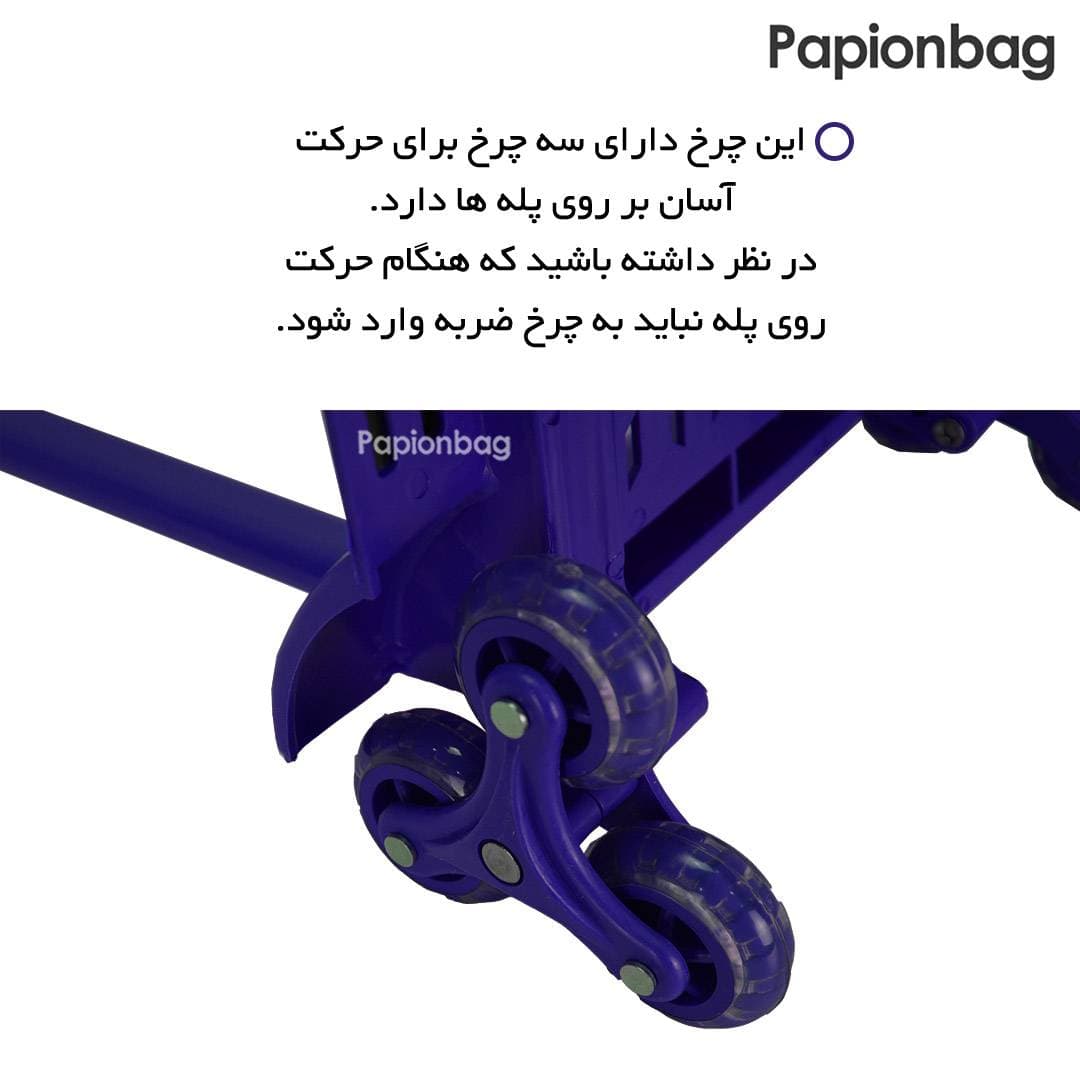 ست کیف مدرسه چرخدار و جامدادی پسرانه فضانورد — تصویر ۳