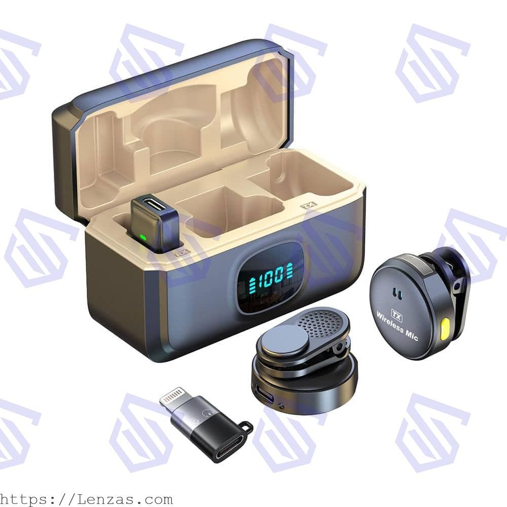 میکروفون بی سیم مدل M9-PRO دو کاربره مناسب گوشی اندروید