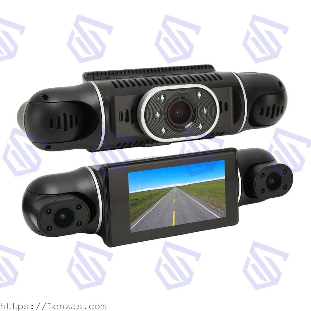 دوربین ثبت وقایع خودرو (دش کم) مدل Y99 چهار لنز دارای GPS — تصویر ۲