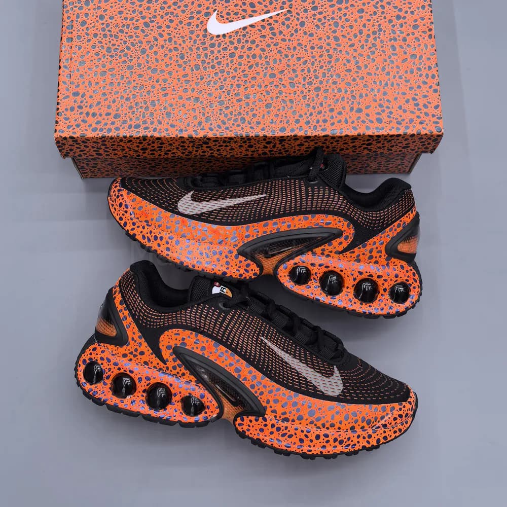 کفش نایک ایر مکس دیان مشکی نارنجی Nike Air Max DN — تصویر ۲
