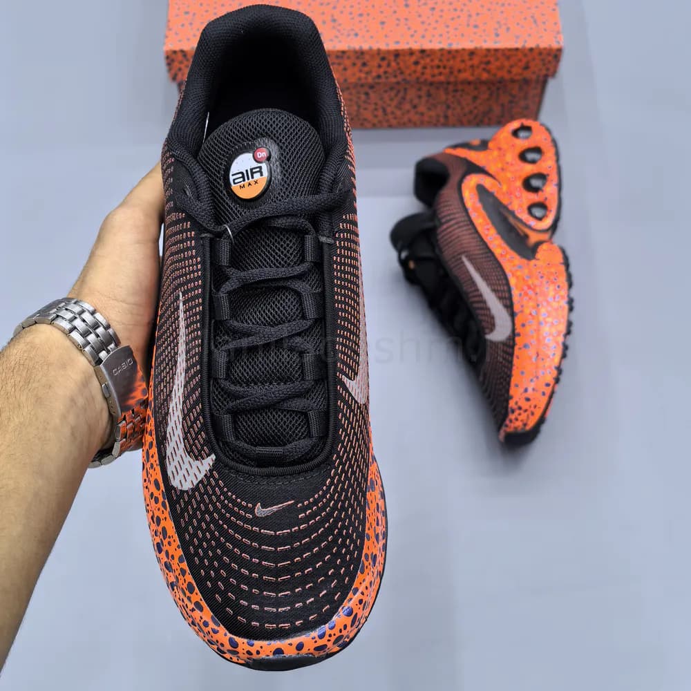 کفش نایک ایر مکس دیان مشکی نارنجی Nike Air Max DN — تصویر ۵