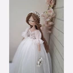 عروسک عروس دستساز پارچه ای — تصویر ۲