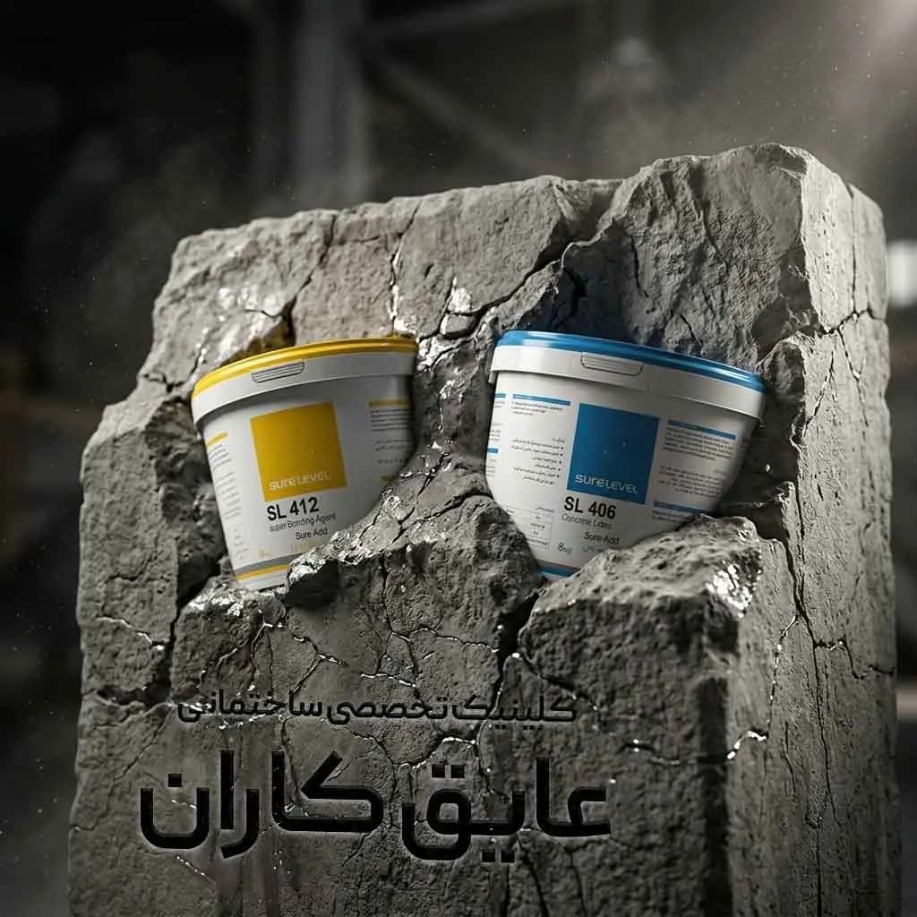 چسب بتن آب بندی ویژه SL412 — تصویر ۲