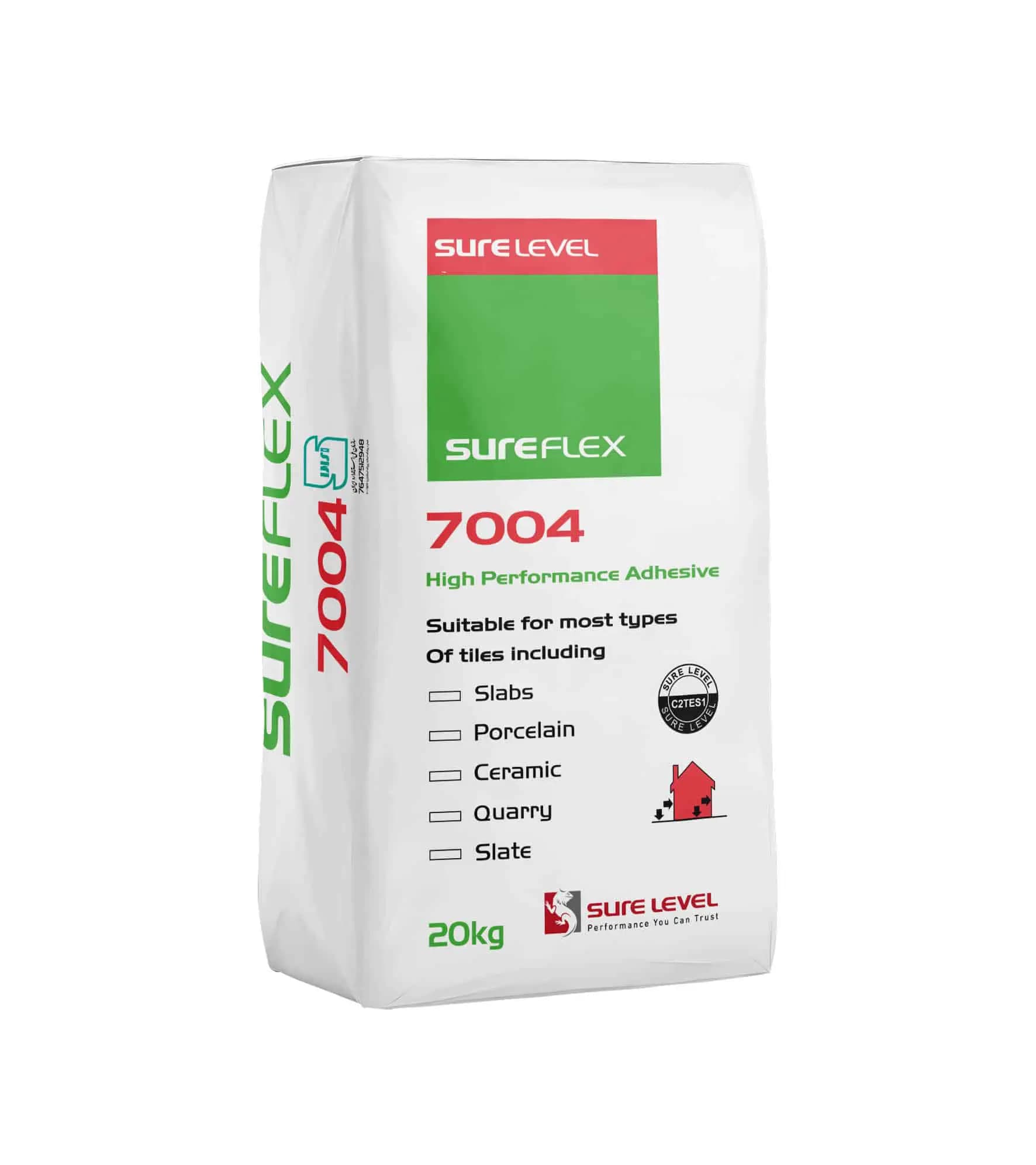 چسب کاشی و سرامیک پودری 7004 Sureflex