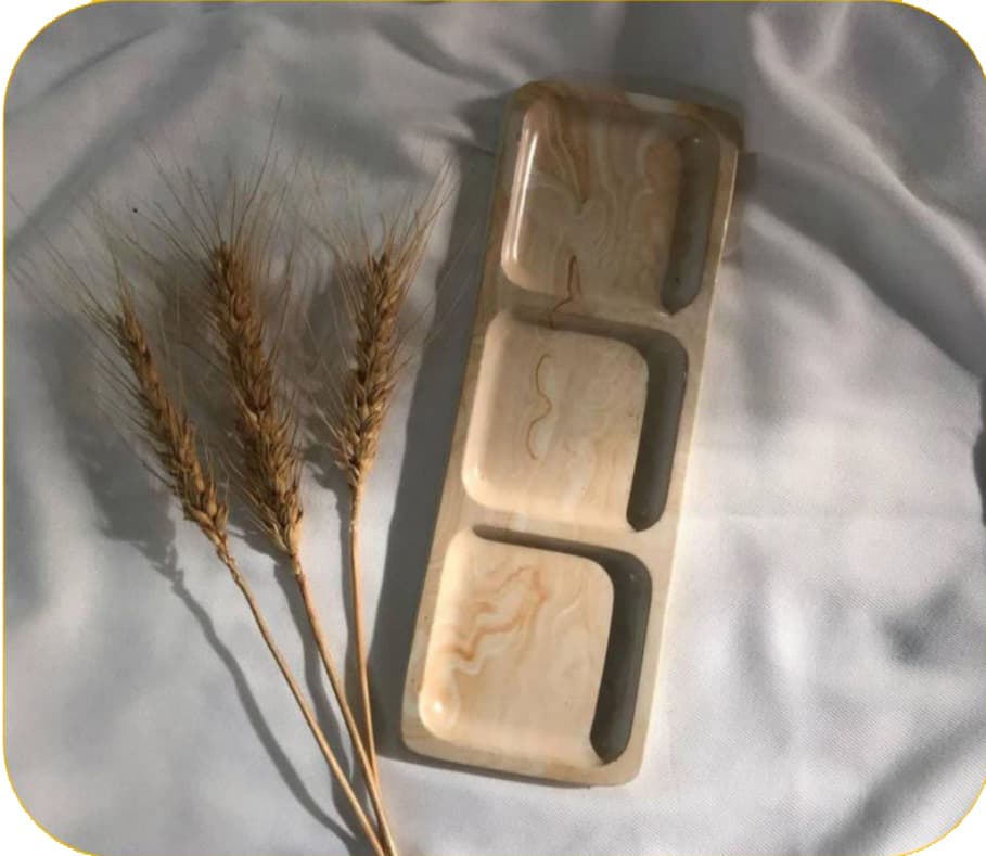 سینی سرو سه خانه (کد604)