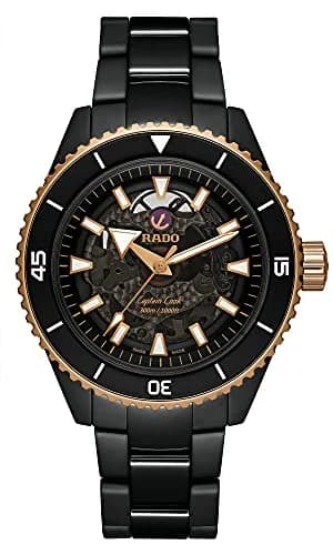 ساعت مردانه رادو مدل Captain Cook تیتانیوم اتوماتیک – مشکی (R32127162) — تصویر ۲