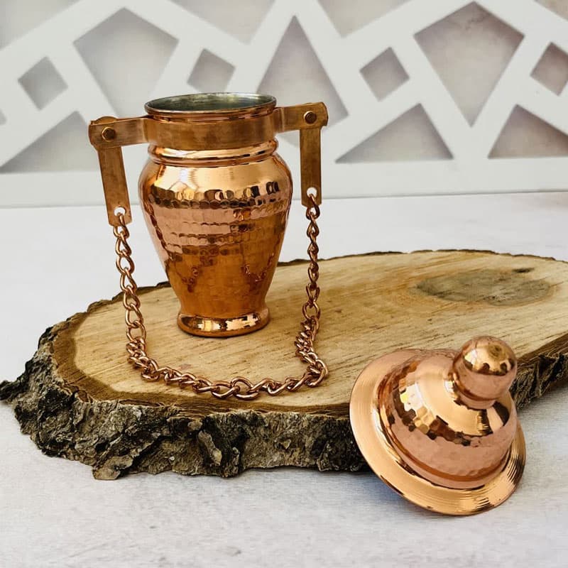 ظرف روغن دان مسی نقلی کد ZH317.3 — تصویر ۷