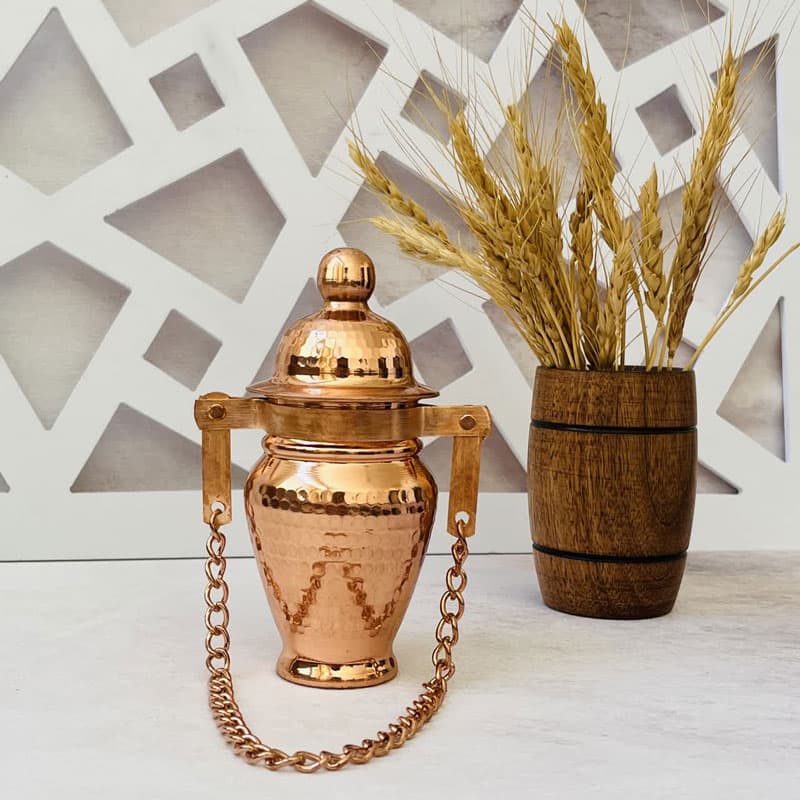 ظرف روغن دان مسی نقلی کد ZH317.3 — تصویر ۲