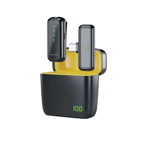 میکروفون یقه ای بی سیم گرین لاین Green Lion GM-65X Microphone GNMIC65XTYCBK