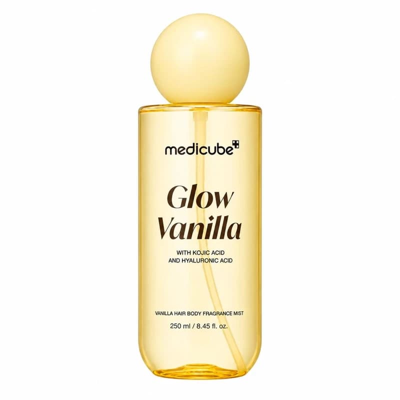 بادی میست مدیکیوب مدل Glow مناسب انواع پوست حجم 250 میلی‌لیتر