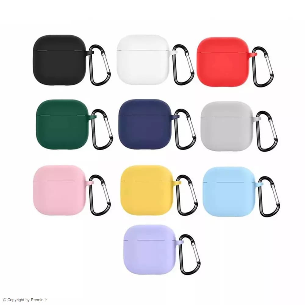 کاور سیلیکونی مناسب برای کیس اپل ایرپاد پرو AirPods Pro2 — تصویر ۴