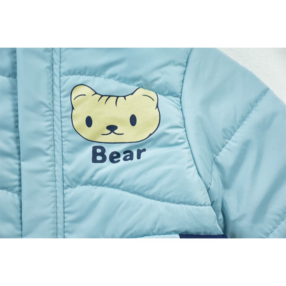 کاپشن پسرانه BEAR آبی کد 11966 — تصویر ۳