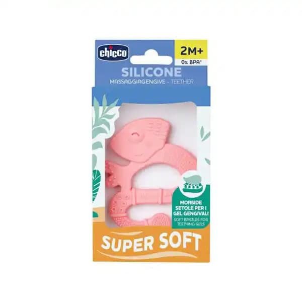 دندان گیر نوزاد طرح آفتاب پرست برند chicco مدل super soft — تصویر ۵