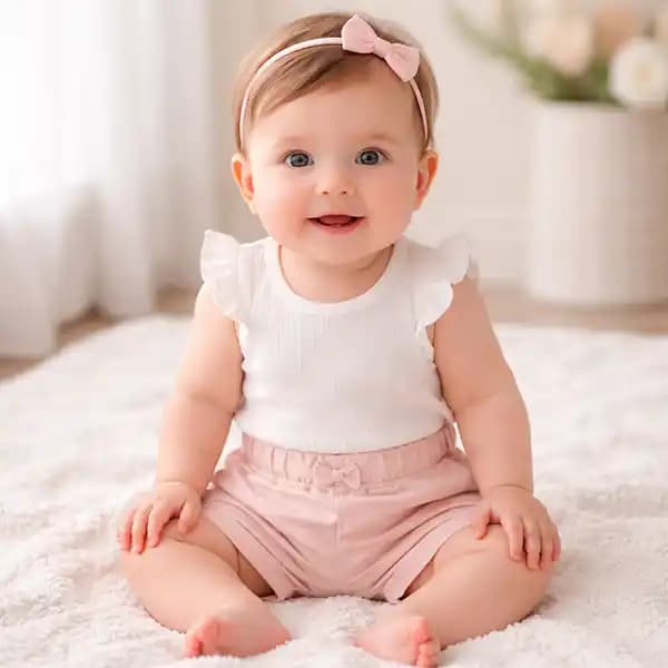 شلوارک نوزاد طرح میشا برند PAPO